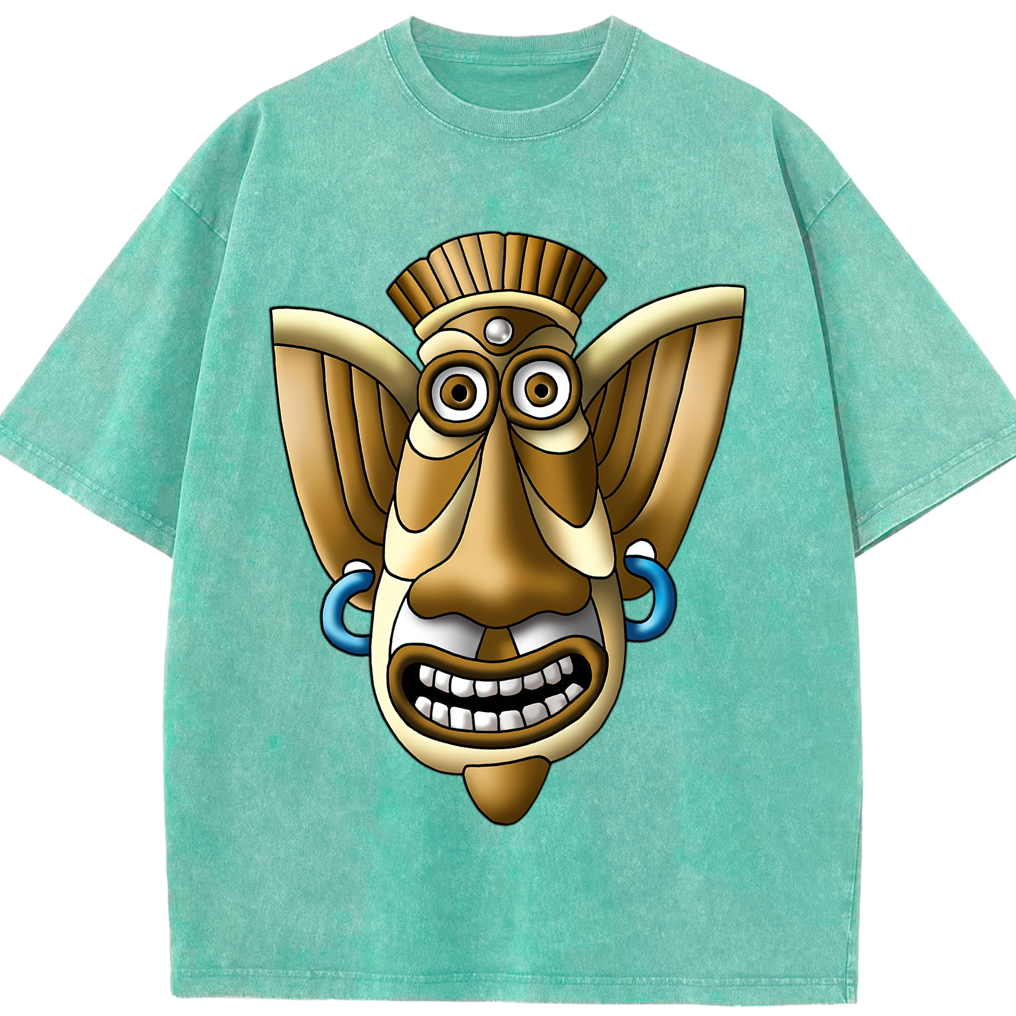 （画像用） ドラゴンクエスト Doragon Kuesuto Dragon Quest 綿100% ヴィンテージ風 半袖Tシャツ（フロントプリント）
